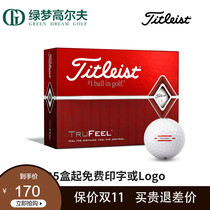 Titleist TruFeel golf ball softer batting feel