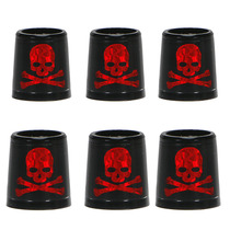 2019 New Golf Club wooden rod iron pipe sleeve black background silver skull pattern