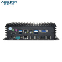  AICSHTER Xunsheng embedded fanless visual industrial computer EC-108G I5-6360U dual-core 2 0G