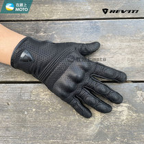 On the road Revit Fly 3 Motorcycle summer leather perforated retro mesh breathable Riding gloves