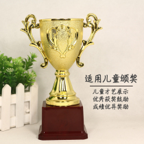 Childrens talent competition creative trophy customized Excellent Student Award commemorative trophy making frothy cup body