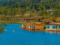 Mogan Mountain Kaiyuan Mori Park Holiday Paradise wooly wow double bed room