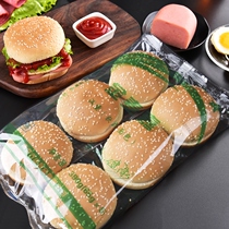 Hamburger bread embryo hamburger semi-finished hamburger bread breakfast hamburger embryo home ready-to-eat family full case