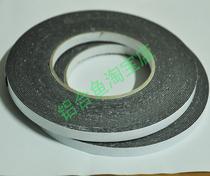 Black EVA double-sided foam sponge tape shockproof and anti-wear sealant 1 5mm thick * 0 8cm wide * 10m long