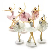 Ballet girl cake decoration (gauze flower) Net red cake decoration ornaments goddess female treasure
