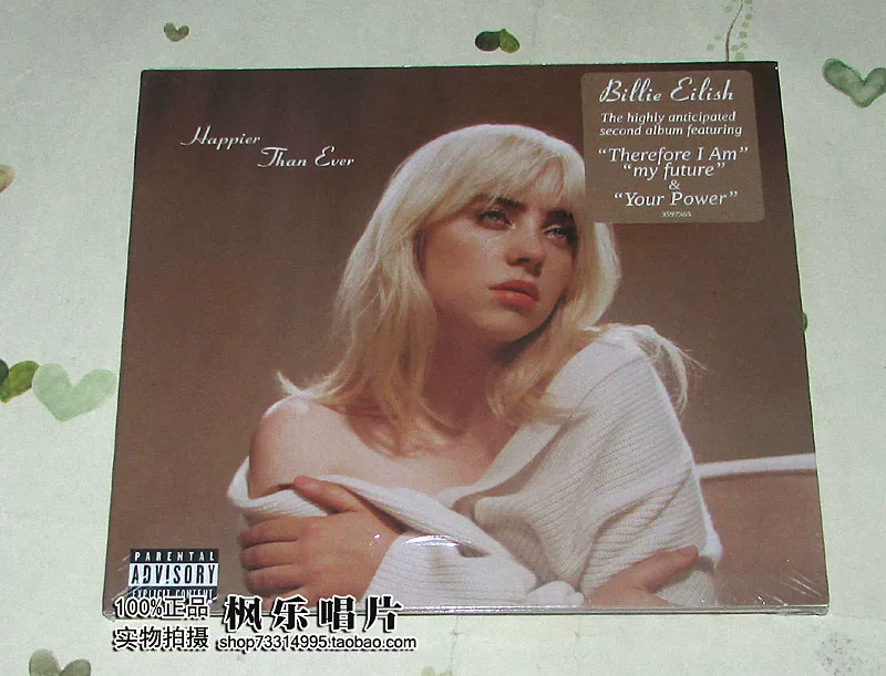 Билли Айлиш Happy Than Ever (CD)