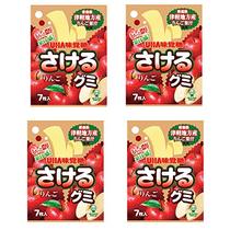 Sakeru Gummy Candy Apple Taste 1 2oz 4pcs Japanese