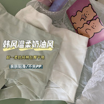 3 Dress Korean Wind Chic Gentle Cream Wind Comfort Pure Cotton Mid Waist Pure Color Bag Hip Xiaoping Knickers Pants