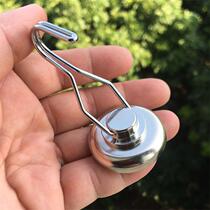 360 degree rotating strong magnetic buckle adhesive hook strong magnetic adhesive hook strong magnetic hook side tent fixed hook magnet hook