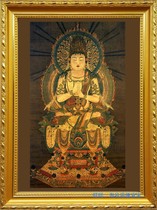 Customized big day Tathagawa vieruna Buddha painting photo paper printing double-sided plastic photo frame setting