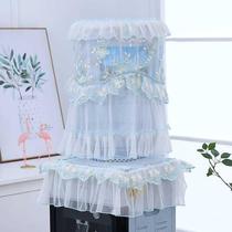 Water water machine embroidered Korean water water water machine cover lace two pieces covered garden