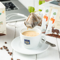 Golden Milano Italian espresso latte freshly ground milk extract pure coffee powder 10 bags of bubble hanging coffee