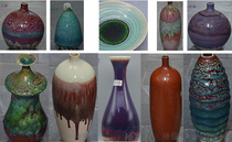 Peiyintang high temperature kiln change art glaze -- High temperature kiln change art glaze -- Fuchsia