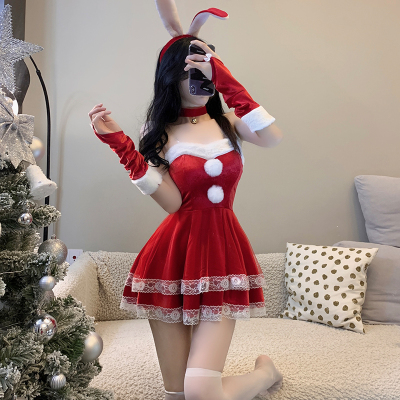 taobao agent Sexy suit, Christmas dress, cosplay, internet celebrity