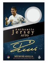 2017 Jersey signature star card Real Madrid Ronaldo monochrome PATCH star card This model is monochrome