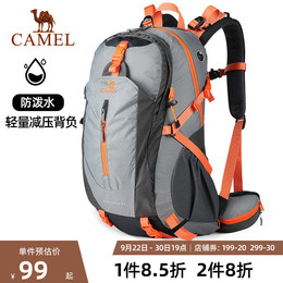 Camel's mountaineering and outdoor professional backpacks for men and women sports shoulder bags with large capacity and easy walking trip pack