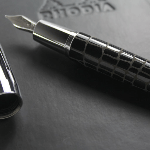 德国FC 辉柏嘉 设计尚品系列鳄鱼纹树脂钢笔