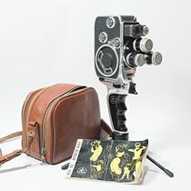 1959 nian Western antique camera Switzerland Bolex D8L 8mm film camera mechanical OK
