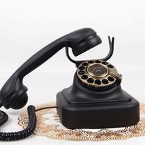Brand new antique homegrown rotary dial telephone retro phone function normal metal body