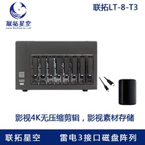 Liantuo 8 disks high performance Thunder 3 disk array Lei electric 3 disk array 4K clips including tax without hard disk