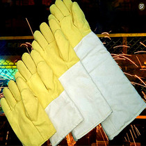 500 degree KD reinforced wear-resistant cutting casting solar glass processing anti-hot aramid high temperature resistant gloves