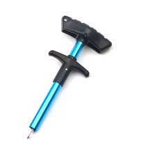 Handle handle roads with three hook decoupling device portable T-type decoupling device for fishing reservoir