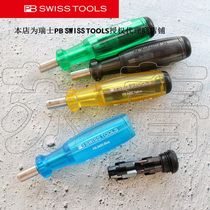 Original SWISS PB SWISS TOOLS batch head handle magnetic 1 4 PB 6460 6461 color