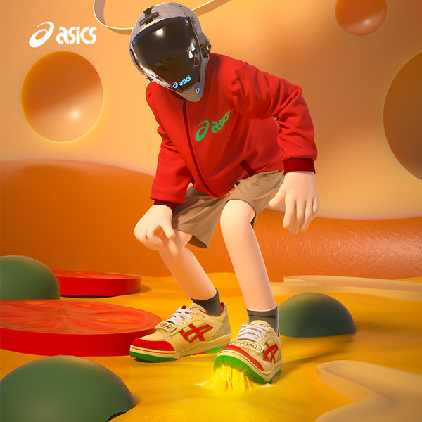 ASICS интерьер Inshi-гель-спитлит низкий v2 общенациональный Перенимать- чэнду мужской и женщины ретро обувь casual
