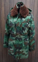 New Serbia 2000 military version of the forest camouflage windbreaker parka