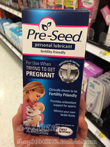 American pre-seed preseed alkaline lubricant helps prepare for pregnancy without hurting sperm clearblue