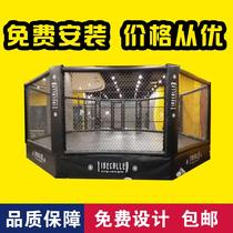 Manufacturers custom-made Sanda fighting boxing ring octagonal cage MMA UFC fighting cage hexagonal cage ring