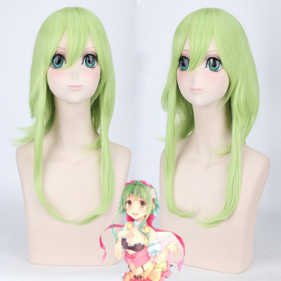 taobao agent Vocaloid, green wig, cosplay, 60cm
