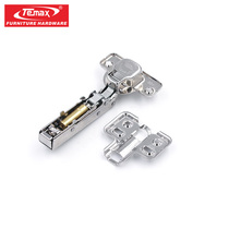 Pure 304 stainless steel cabinet damping hinge wardrobe buffer copper core silent spring hinge hydraulic pipe hinge