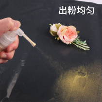Plastic powder long nozzle spray bottle spray pot gold powder toner powder spray bottle bottle split bottle turn sugar cake baking powder spray