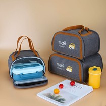 Heat-preserving lunch box bags Office workers with rice bags aluminum foil portable rice bags lunch bags for primary school students fashion bags