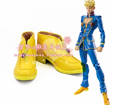 Bhiner Cosplay : Giorno Giovanna cosplay shoes | JoJo's Bizarre Adventure  Battle Tendency - Online Cosplay shoes marketplace