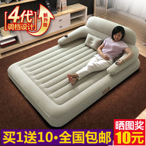  Tuyule new household inflatable mattress thickened double travel bed Lunch break single air cushion bed Outdoor punching sofa