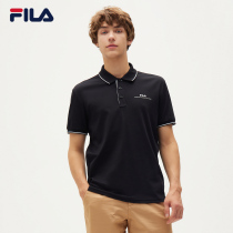 FILA FILA official mens short-sleeved POLO shirt autumn 2021 new half-sleeved casual lapel top