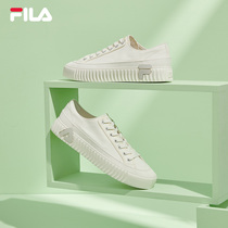 FILA Fila official canvas shoes mens 2021 autumn new shoes low casual cookie shoes white shoes GEAR