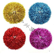 Cheerleaders Flower Ball Cheerleading Team Hand Flower Dance Performance Props Square Dance Color Ball Matte Dance Hand Flower Ball