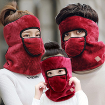 Autumn and winter warm 2019 new men and women riding wind-proof cold-proof ear neck two-in-one mask mask
