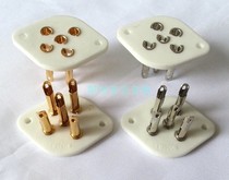 Ceramic flat five-pin electronic tube holder TUS-B5-G 5-pin tube holder for PX25 PX4 PX5 1701