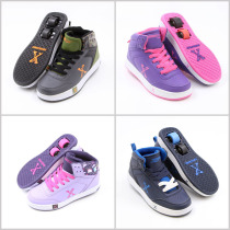 Storm shoes autumn and winter New Adult boys and girls students High-help two-wheeled Hot Wheels