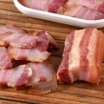 Jiangxi specialty bacon Gannan bacon farmhouse pork bacon knife plate fragrant sausage dried pork belly non-smoked