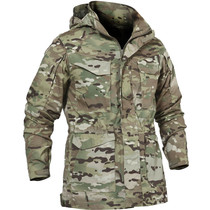 Multi-pocket wind clothes mens spring and autumn style leisure multi-pocket anti-wear and anti-wear jacket Outdoor for training Tactical loose jacket man