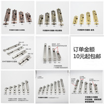 304 stainless steel latch 1 5 2 2 5 3 4 568 inch window lock House wooden door bolt mini red Green antique