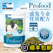 Dr Bunny rabbit doctor gao cellulose into rabbit food deodorant beauty mao tu tu feed DR313 2 5kg