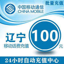 China Liaoning mobile 100 yuan phone bill prepaid card Mobile phone payment quick charge punch payment phone bill Mobile batch 100