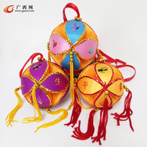 Guangxi specialties ethnic handicrafts ornaments love letters foreign friends gifts Zhuangxiang hydrangea 8cm