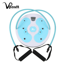 Pufor special twisting waist machine with drawstring multi-function counting beautiful waist home twisted waist plate belly fat burning fitness equipment